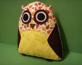Perry - The Pear Owl - Plush Doll or Pillow