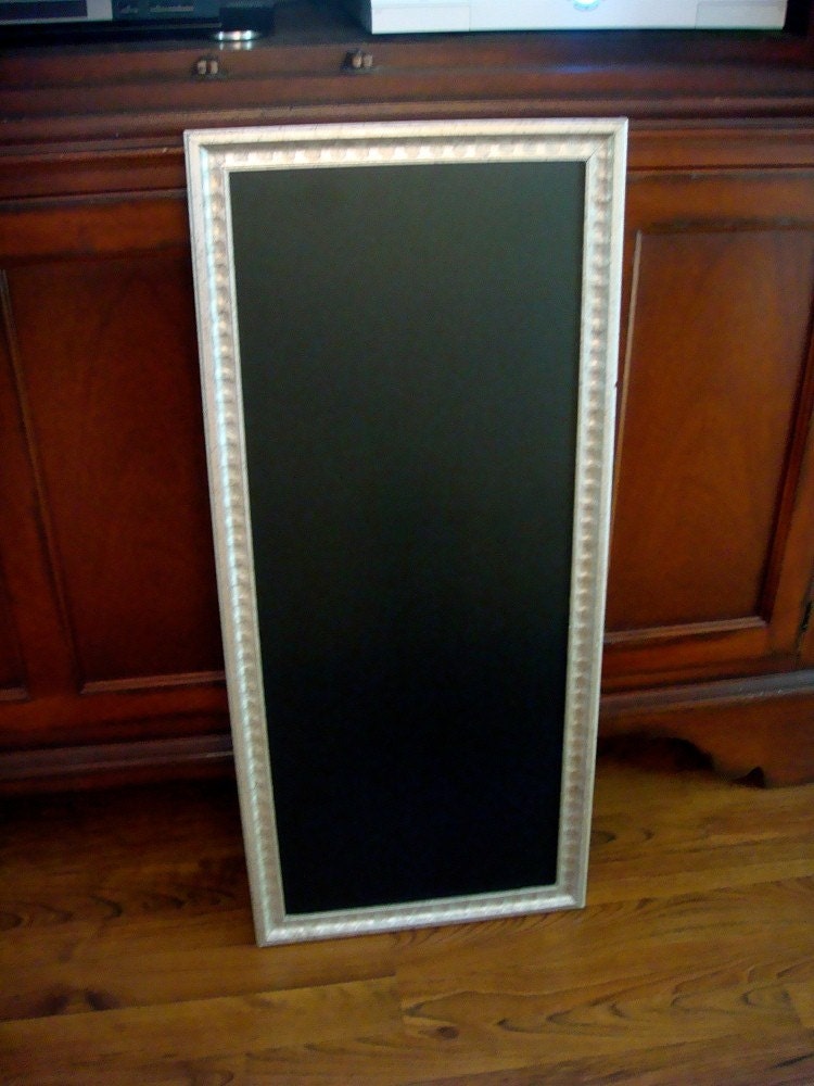 Long Narrow Chalkboard by PoshPilfer on Etsy