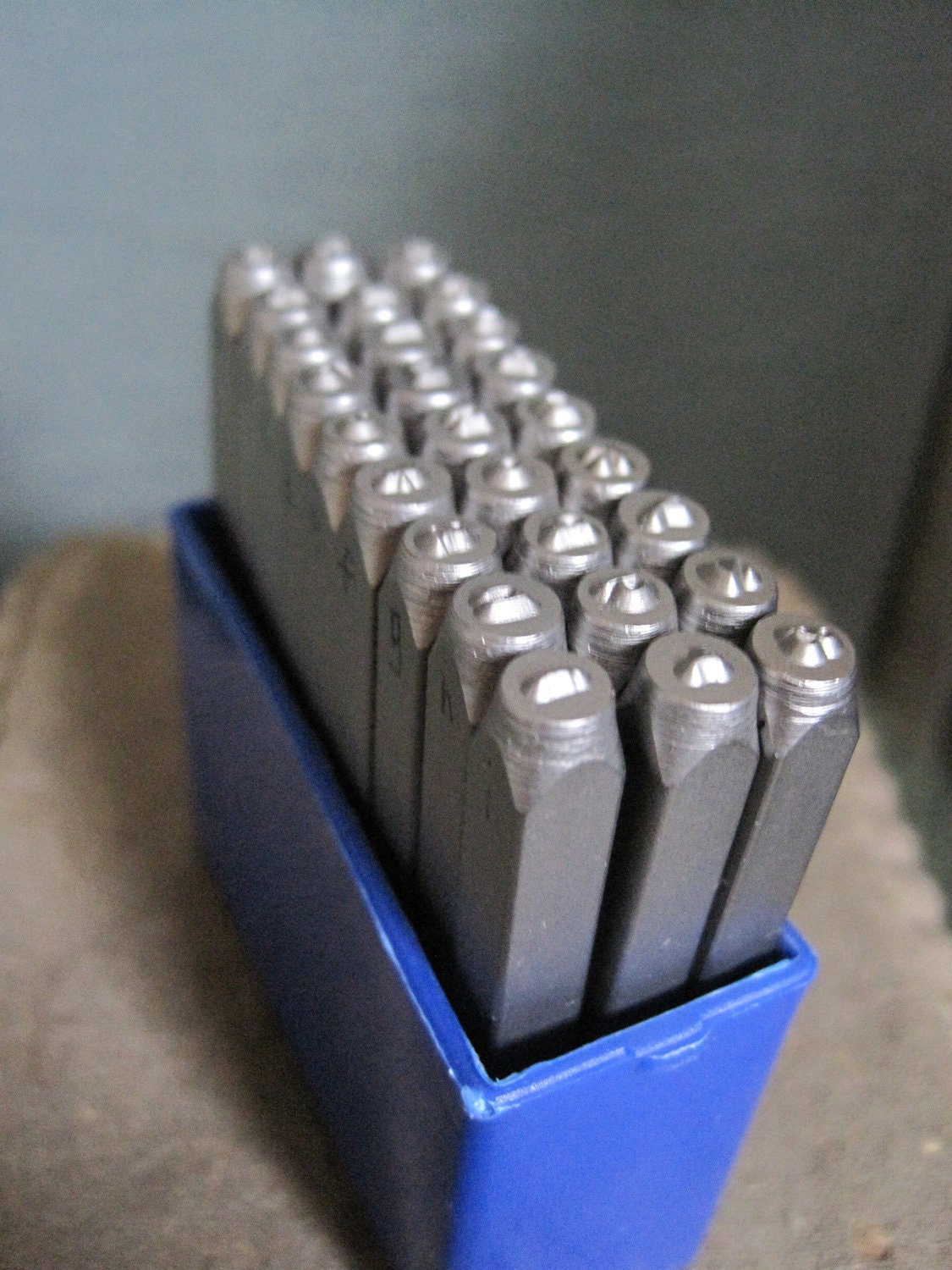 Small Playful Font Lowercase Metal Stamps