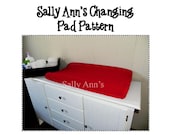 Contoured changing pad cover - pdf pattern - INSTANT DOWNLOAD