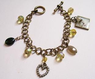 Charming Vingtage Brass Bracelet