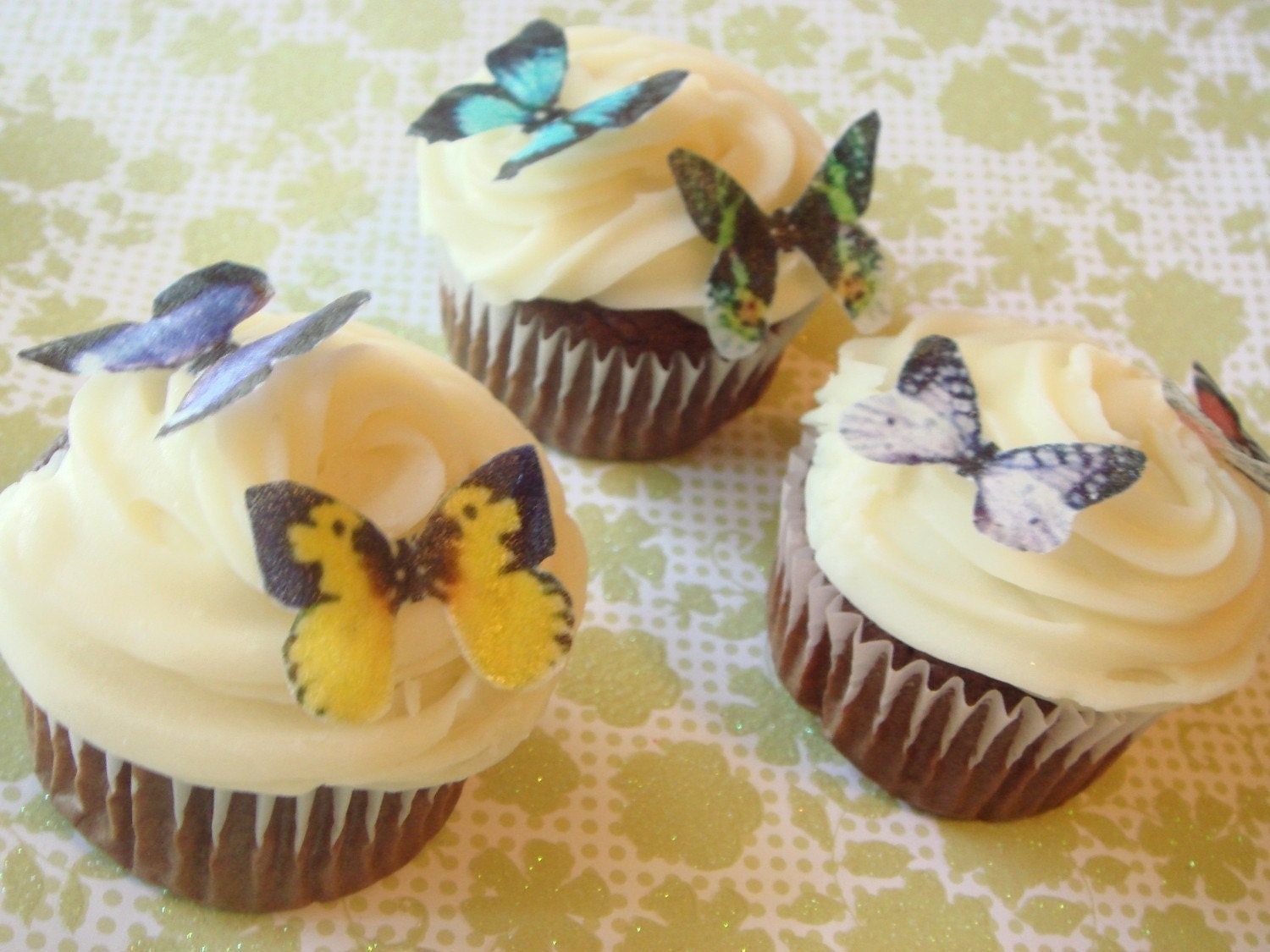 Edible Butterflies - 20 small assorted