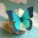 Edible Butterflies - Assorted Turqiouse set of 30 - Cake & Cupcake Toppers - Wedding Decoration