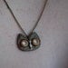Steam Punk Owl Necklace