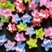 20 pcs - Star with bow Cabochon flatback - size 15 x 18 mm