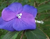 Hydrangea Hair Clip