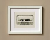 Art Print 8 x 10 - Mixtape