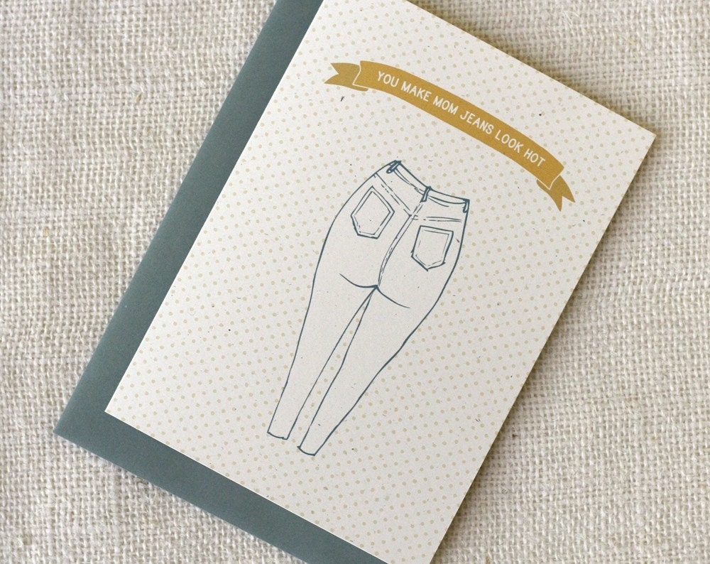 Mother's Day Card - Mom Jeans