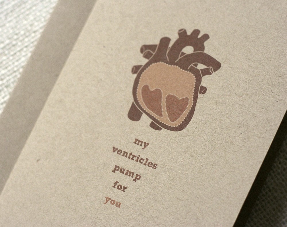 Love / Anniversary Card - Ventricles