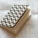 Jotter, Pocket Notebook, Mini Journal - Chevron Stripe
