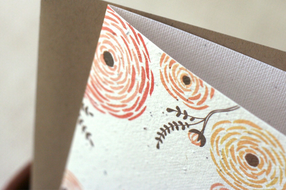 Plantable Mother's Day Card - Ranunculus
