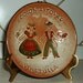 Enameled Pottery Dish Souvenir of Tovar Colony Venezuela Artist Signed