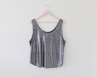 VTG Nebula Dust Lame Tank
