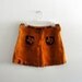 VTG Leather Skirt with Fringe