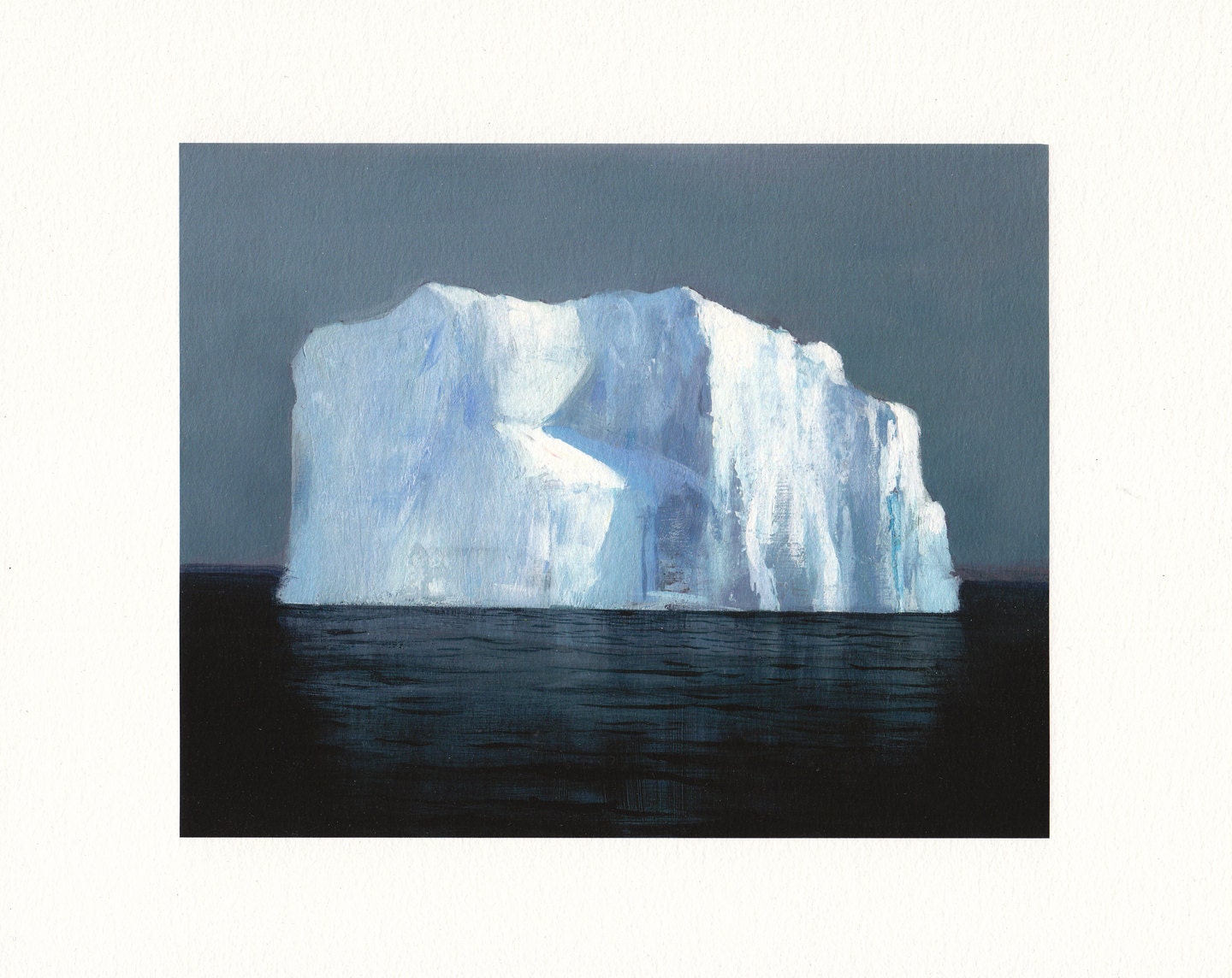 Massive Ice Wall - Archival Print
