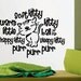 Soft Kitty Warm Kitty - Big Bang Theory - Vinyl Wall Decal