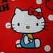 Japanese Cotton fabric - Hello Kitty with apples - 18in x 30in