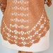 SPRING, Crochet shawl pattern, PDF