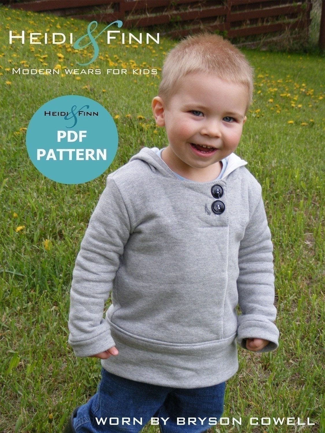 NEW SIZING Urban Unisex Hoodie pattern and tutorial 6M - 5T PDF pattern boy girl