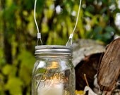 Mason Jar 3 in 1 Candle Holder/ Flower Holder/ Planter Individual