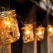Mason Jar Strand with Lights