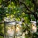 Mason Jar 3 in 1 Candle Holder/ Flower Holder/ Planter Set of 5