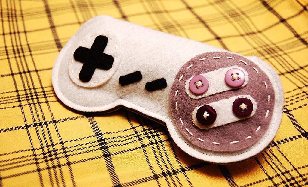 SUPER NINTENDO SNES EYEGLASS CASE - Regular Size