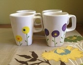 A Field of Modern Poppies Mug / Ceramic Tableware / Contemporary Functional Ceramics for Your Home