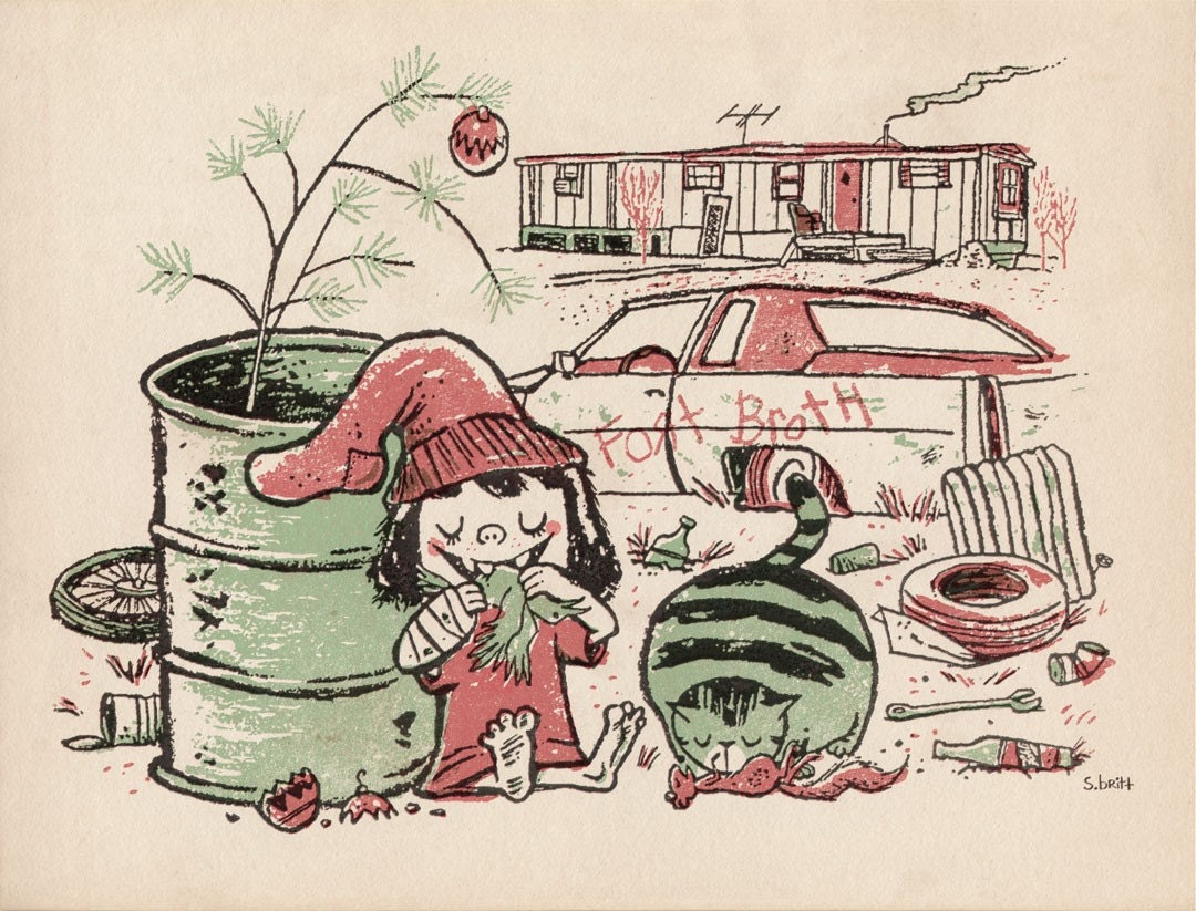 A Very Eddy Christmas - Limited Edition Print