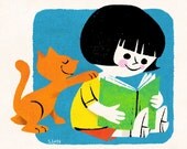 Give A Hoot, Read A Book - Print