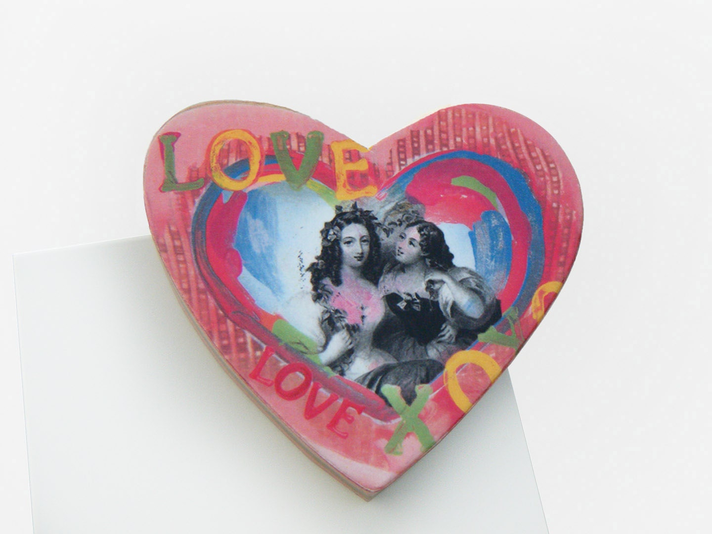 Big Heart Magnet - Sisters - Mother and Daughter - Lovers - Mothers Day Gift