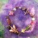 Bracelet Copper Bee Charm