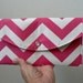 Set Of 4 - Chevron Candy Shop Collection - Bridesmaid Clutches