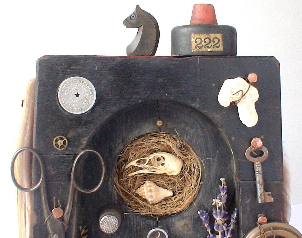 assemblage art - 'moratorium'