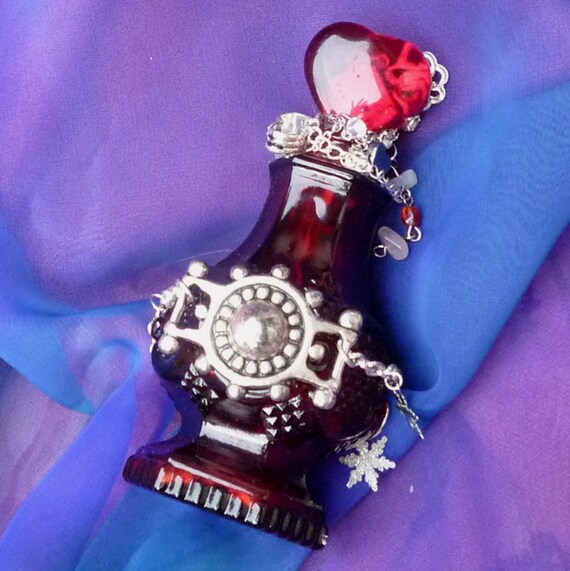 Valentine Red Heart Magic Incantation Love Jar by mystic2awesome
