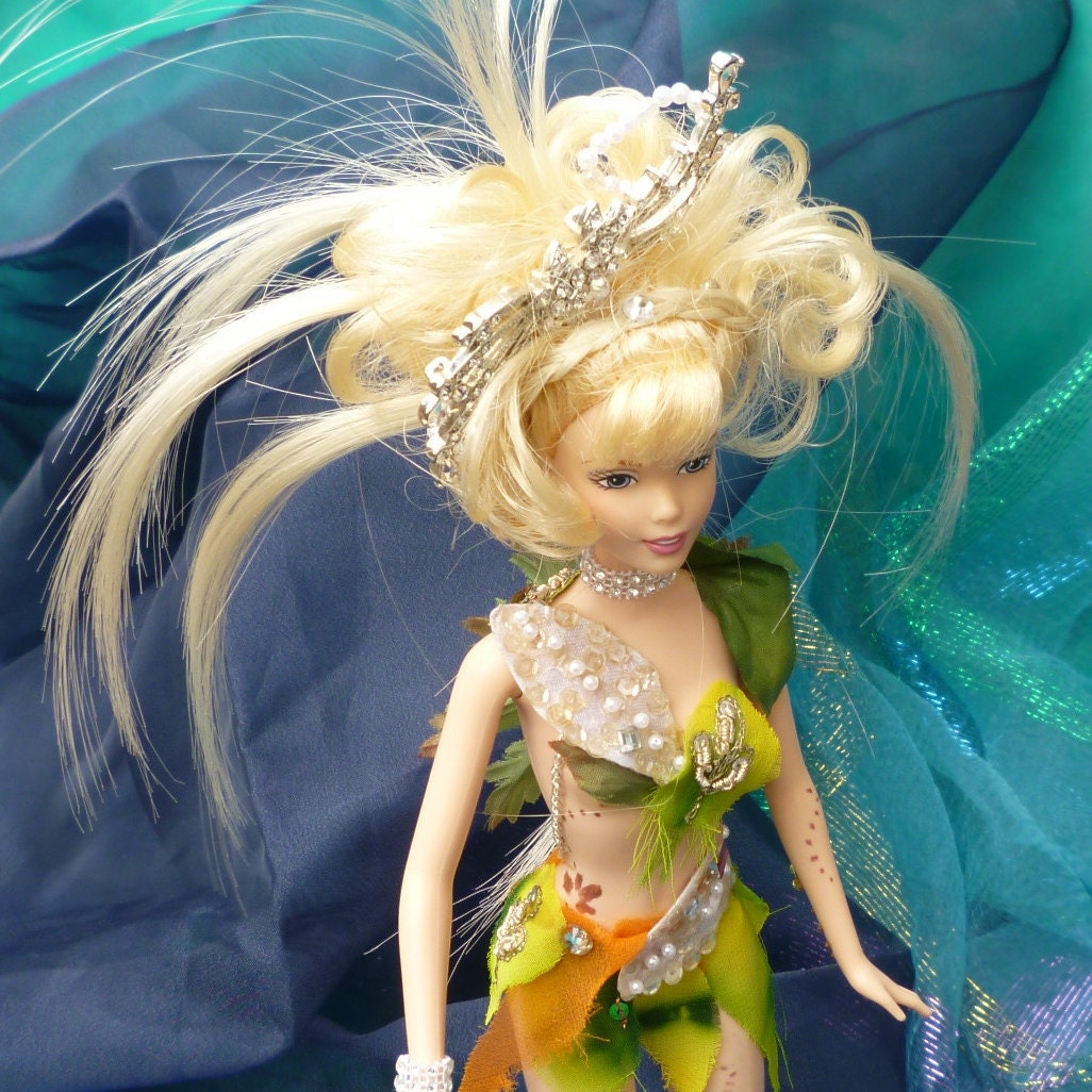 Fairy Doll, Fae Folk Indoor Garden Nymph Doll by mystic2awesome
