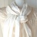 Antique Pearl.....Cotton Gauze Scarf.....New