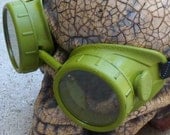 Steampunk  goggles glasses Time Travel Crazy Scientist's Oculo-Vision Tool welding cyber punk biker gothic rave
