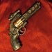 Steampunk cyber gothic gun pistol laser LARP Prof. Von Kreuzenberg gun tool to another dimension