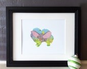 Silly Dumbo - Pomeranian Dog Silhouette