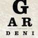 Gardening Eye Chart, Collections Series Limited Edition Art Print