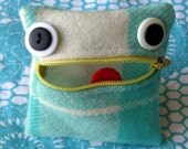 Recycled Monster Coin Purse