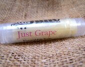 Grape Lip Balm All Natural Lip Balm Beeswax Cocoa Butter Coconut Oil Vitamin E Grapeseed Oil Castor Oil