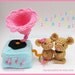 Mouse Couple playing with Gramophone Amigurumi PDF Crochet Pattern