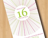 Starstruck Polka Dot Birthday Invitation Il_170x135