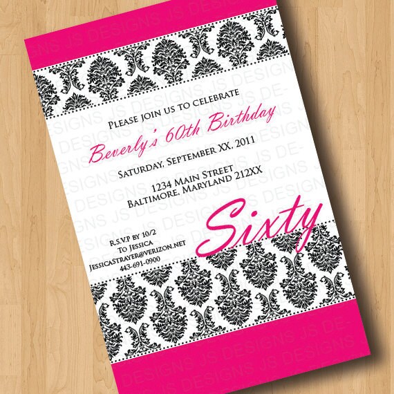 Demask 60th Birthday - Digital Design Il_570xn