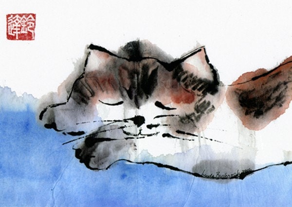 Sleeping Kitty