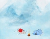 Winter Camp 2 Print