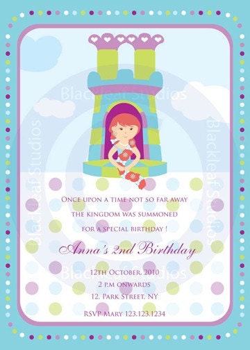 Rapunzel Tangled Invitation 3 Il_170x135