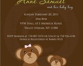 Baby Shower - Baby Monkey Invitation DIY Printable for Baby Shower, Christening or Dedication Il_170x135